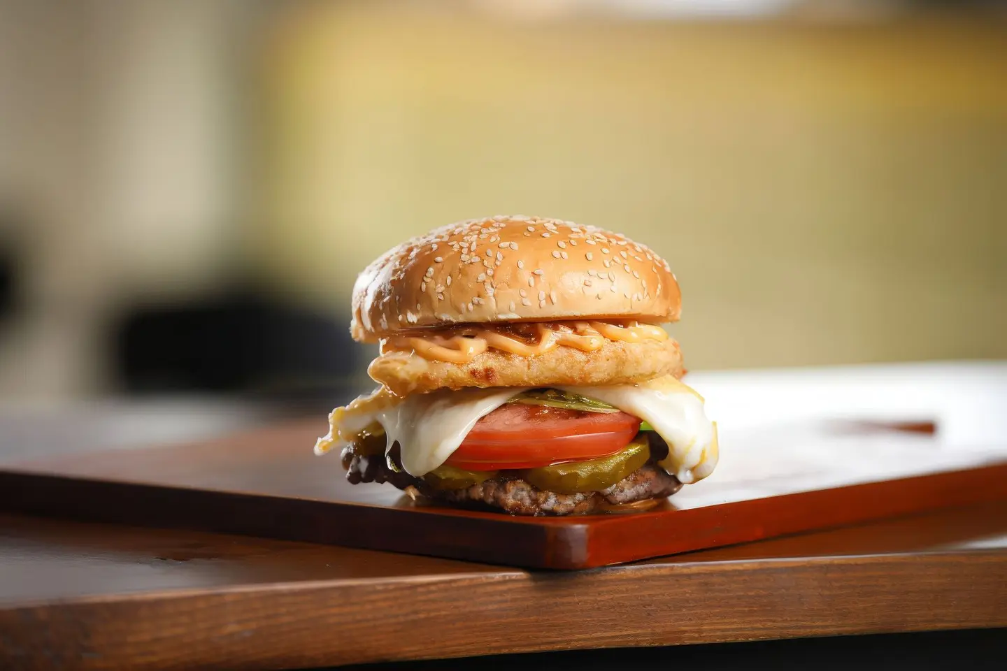 Mozzarella Burger  - Combo