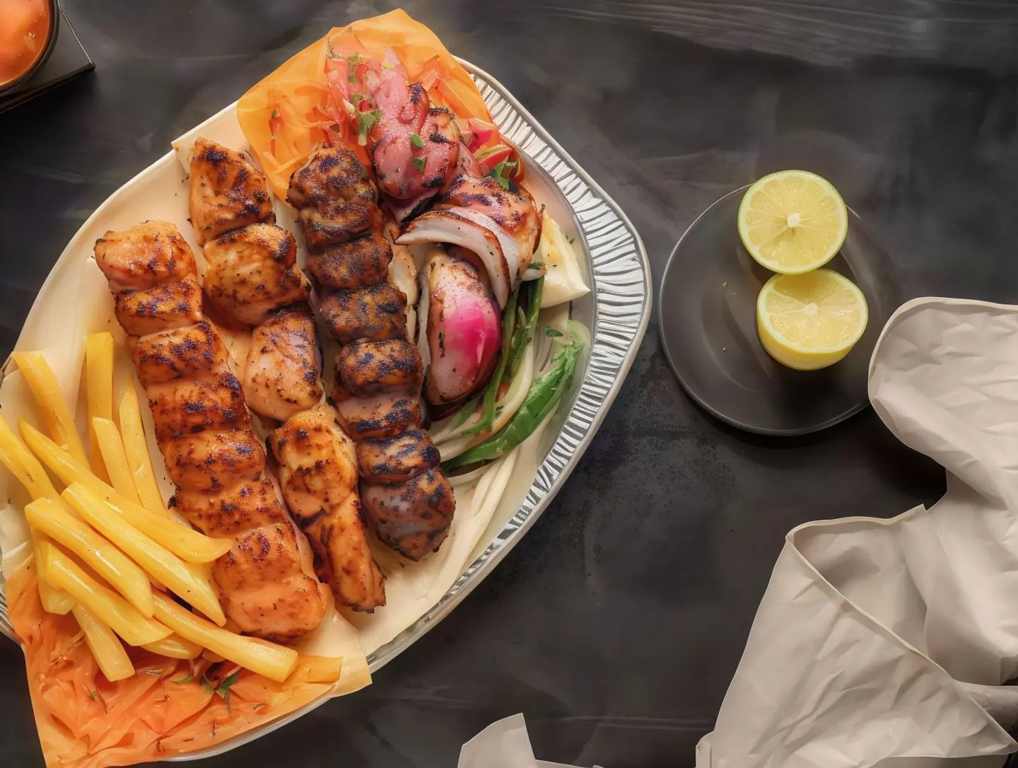 Chicken Kebab Plate