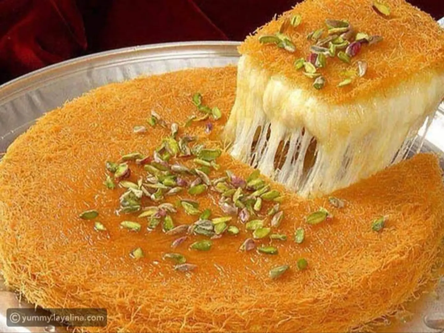 كنافة بالقشطة