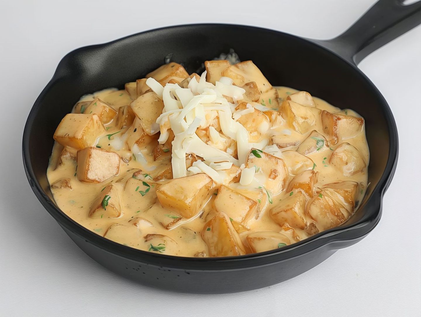 Spicy Potatoes With Cheese