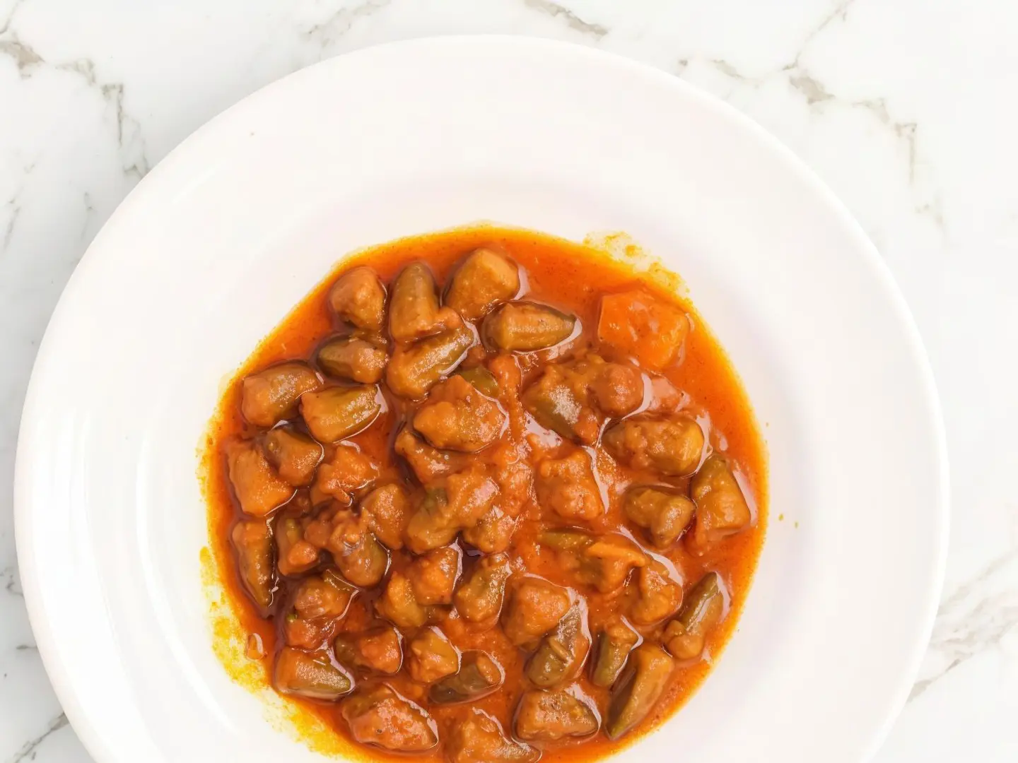 Small Size Okra Stew