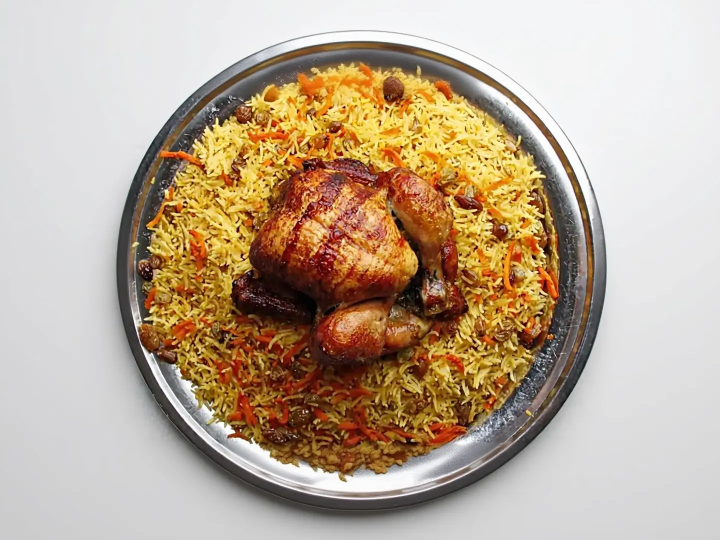 حبه دجاج شوايه مع رز البخاري