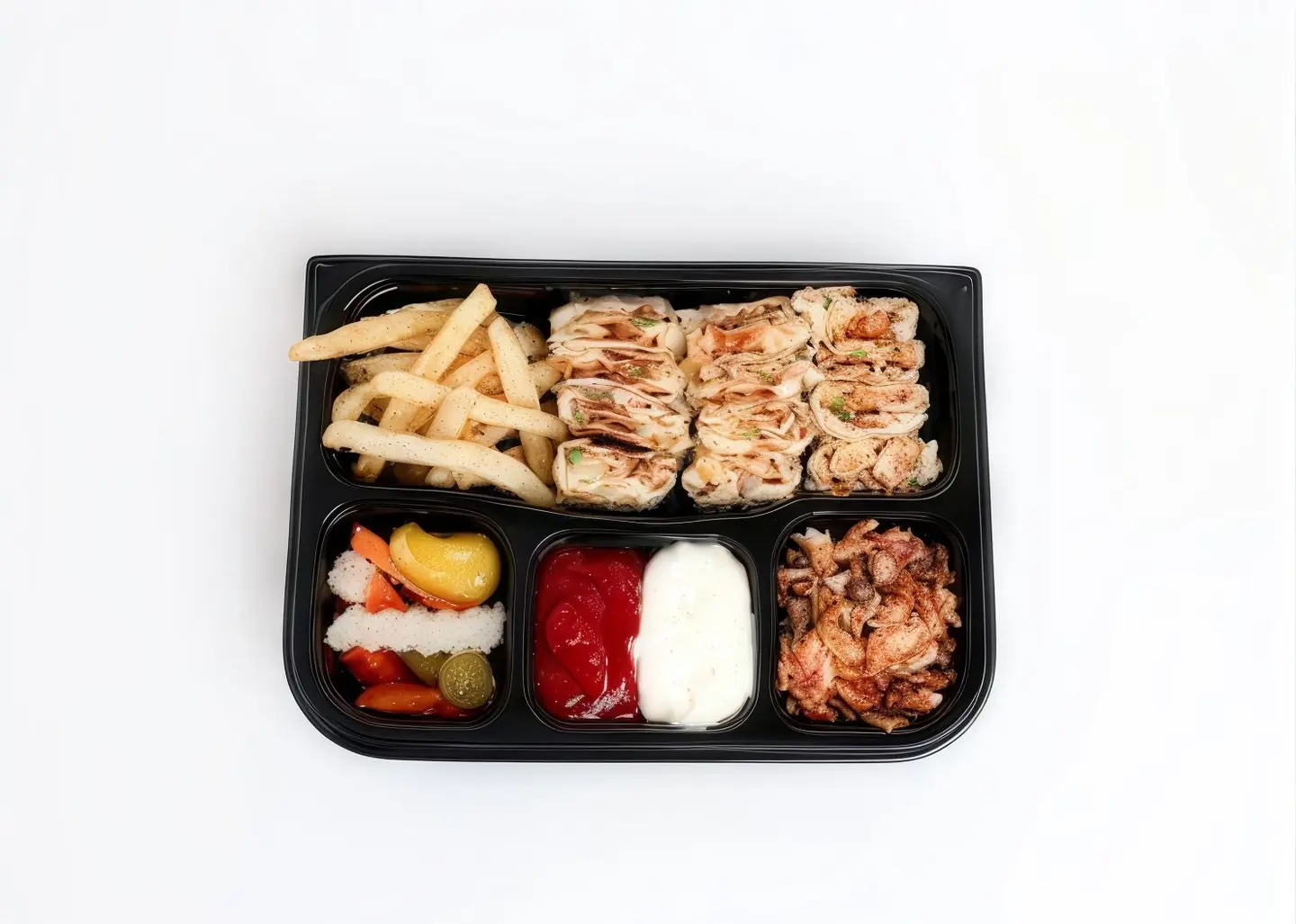 Large Arabic Shawarma Plate