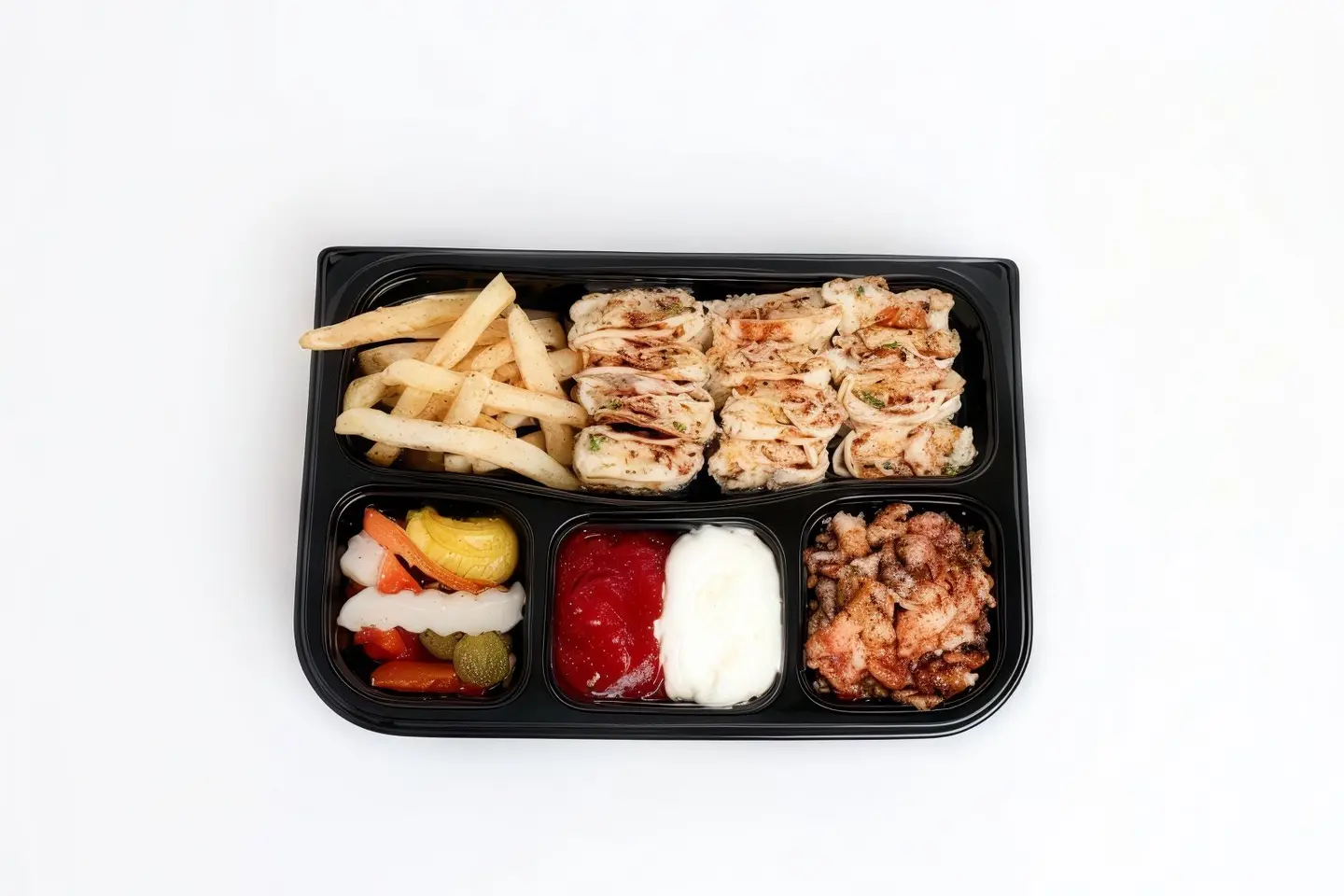Medium Arabic Shawarma Plate