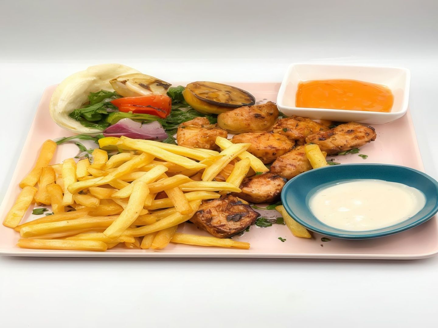 صحن شيش طاووق