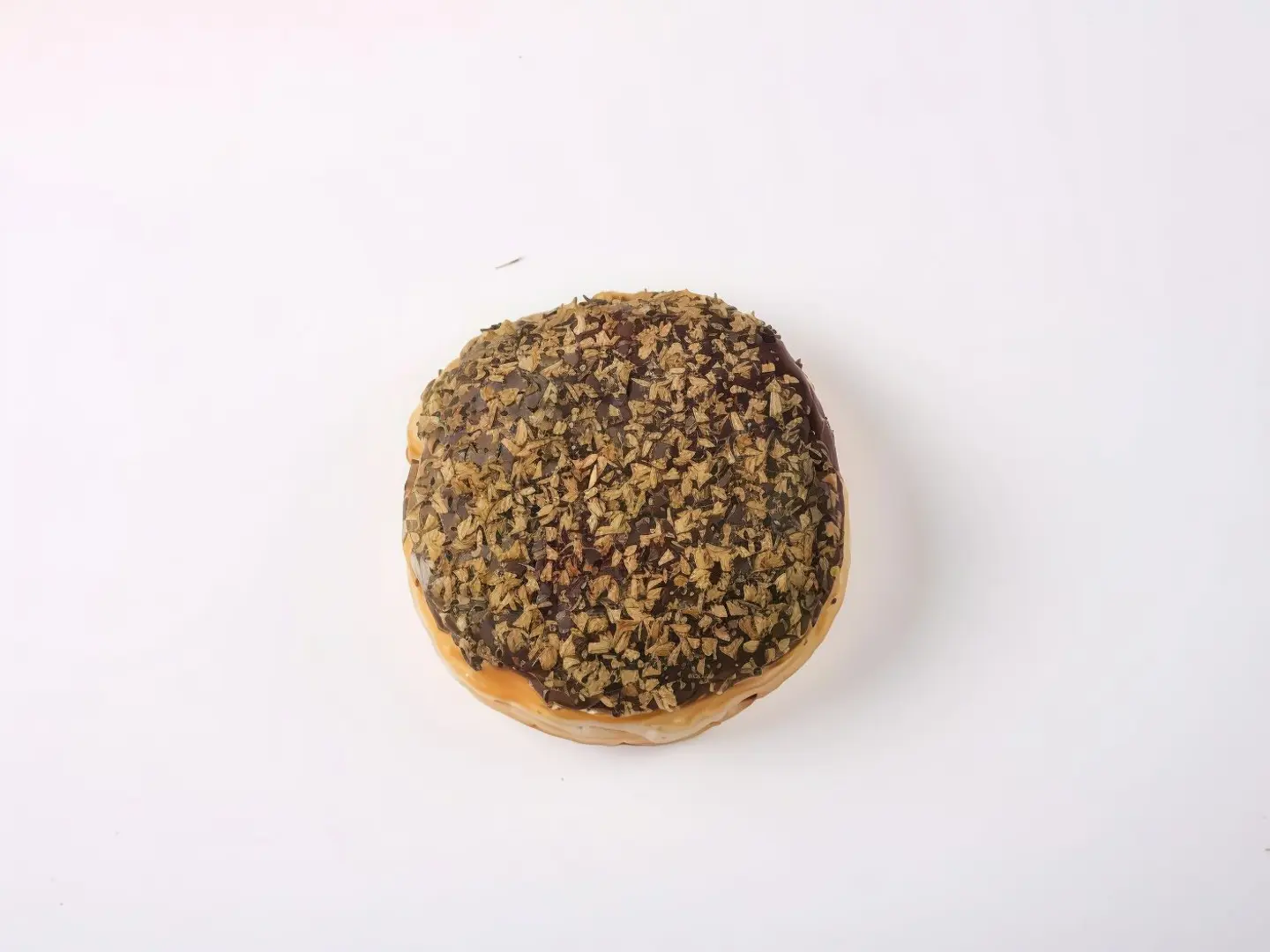 Dark Chocolate And Thyme Donuts Stuffed With Nutella