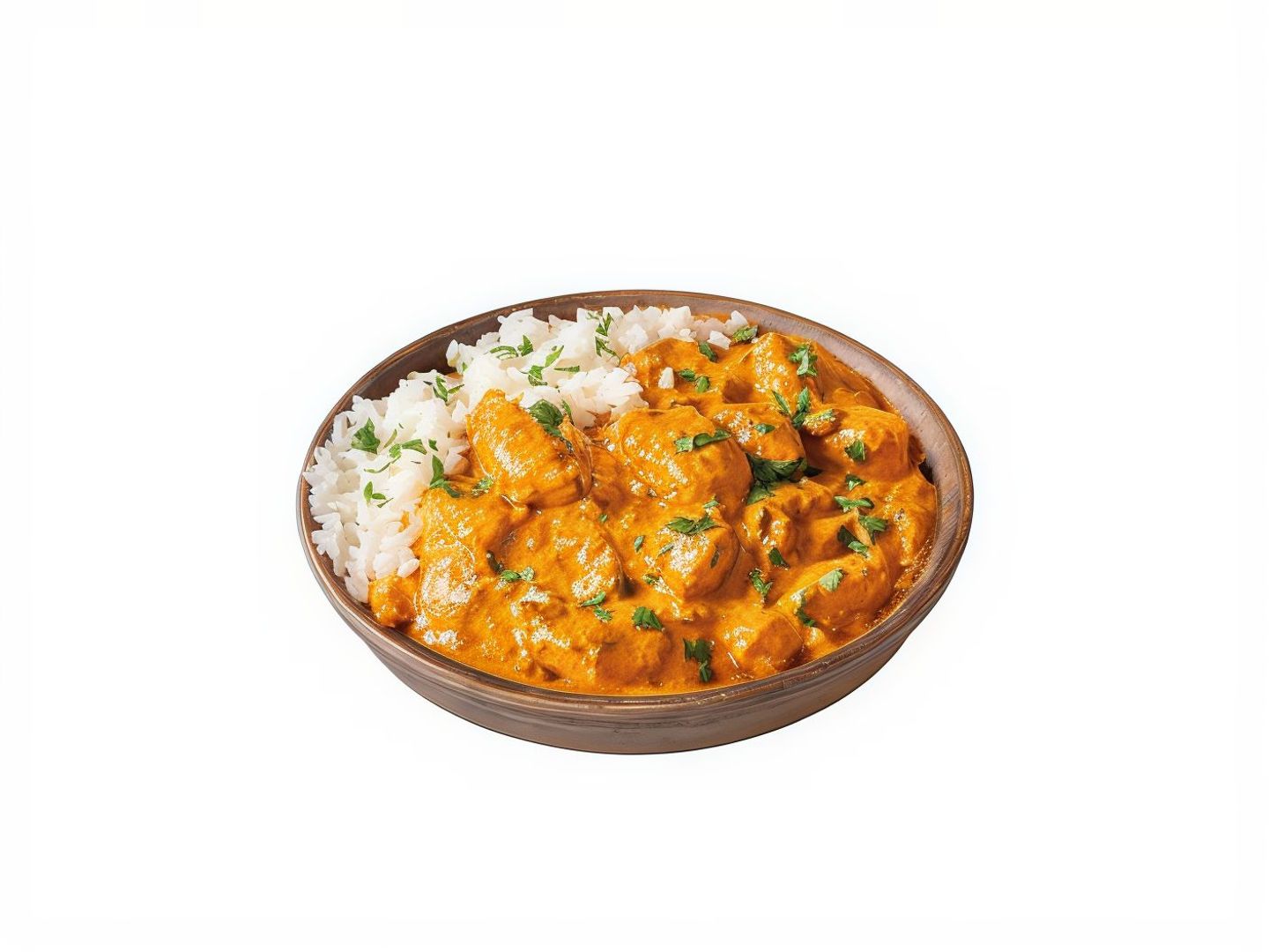 Butter Chicken With White Rice