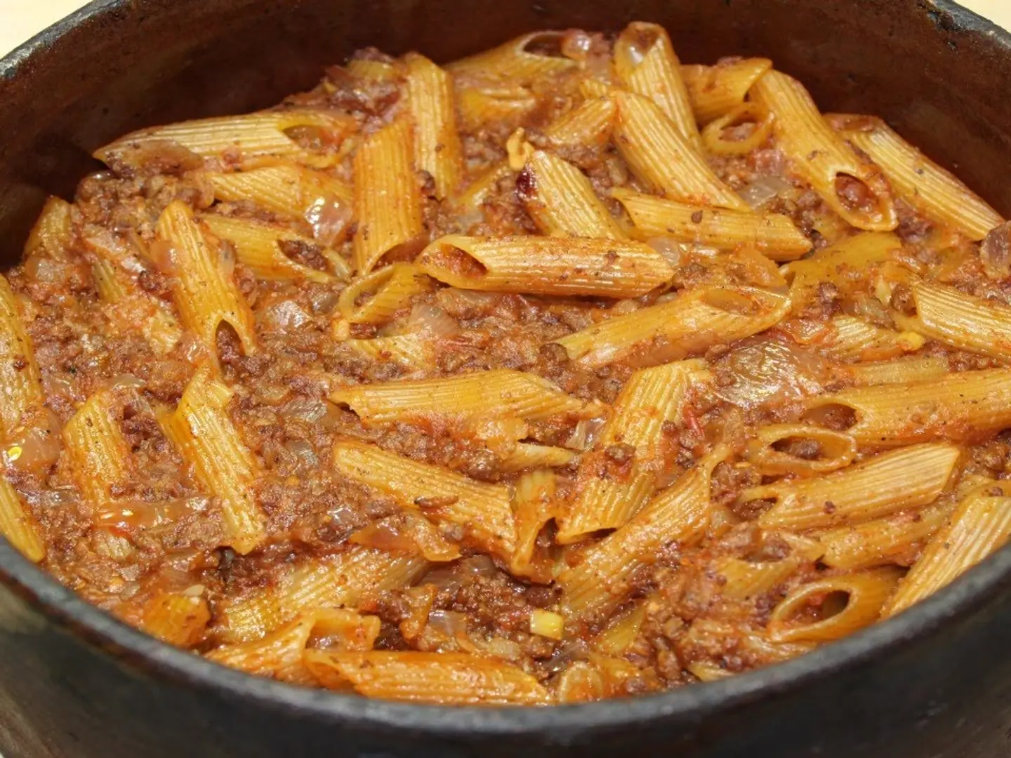 طاجن مكرونة بالدجاج