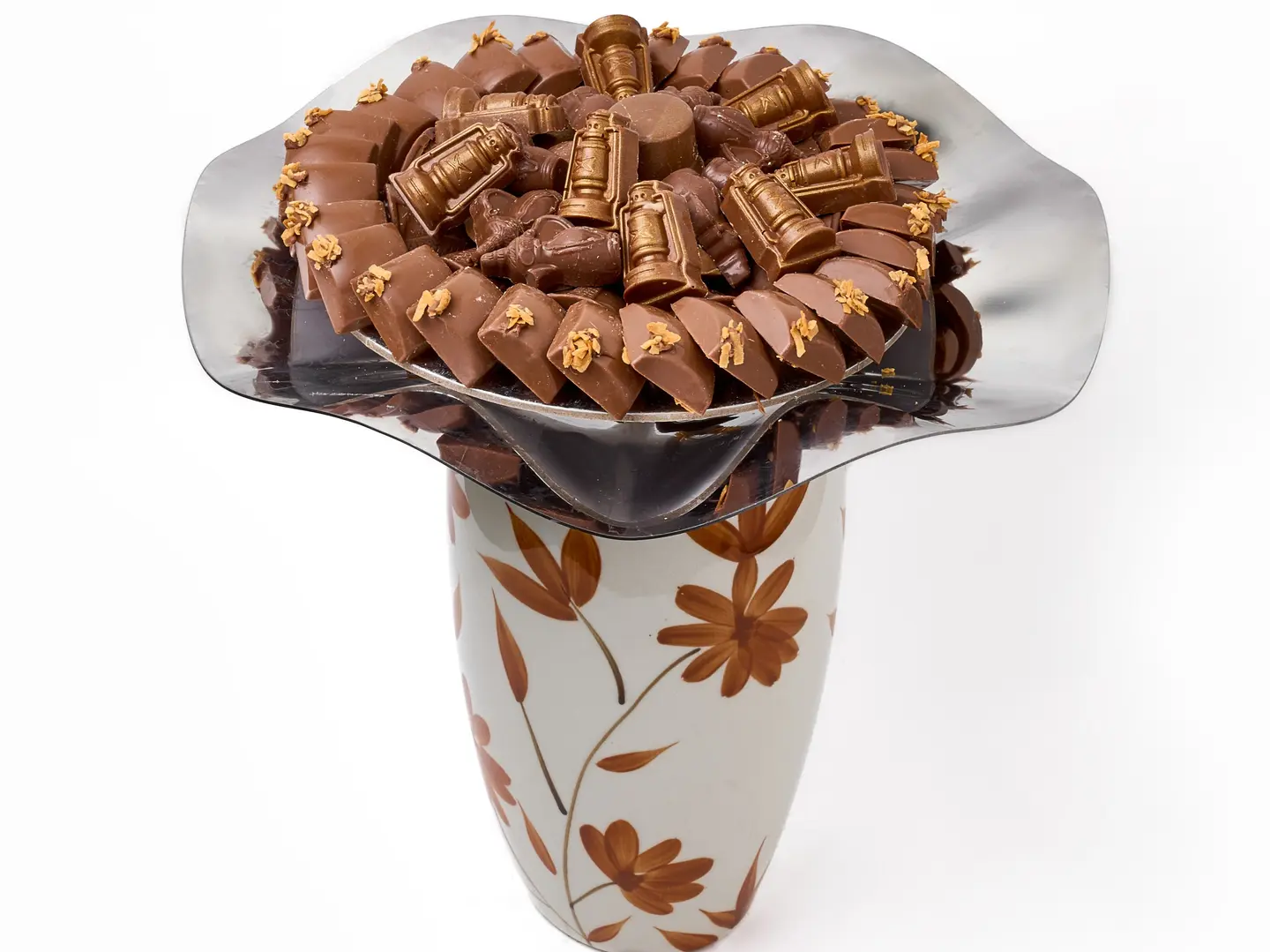 صينية باقة الشوكولاتة