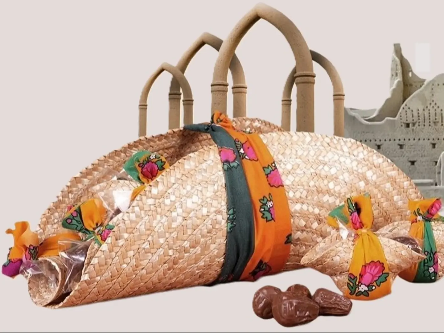 قبعة من الخيزران