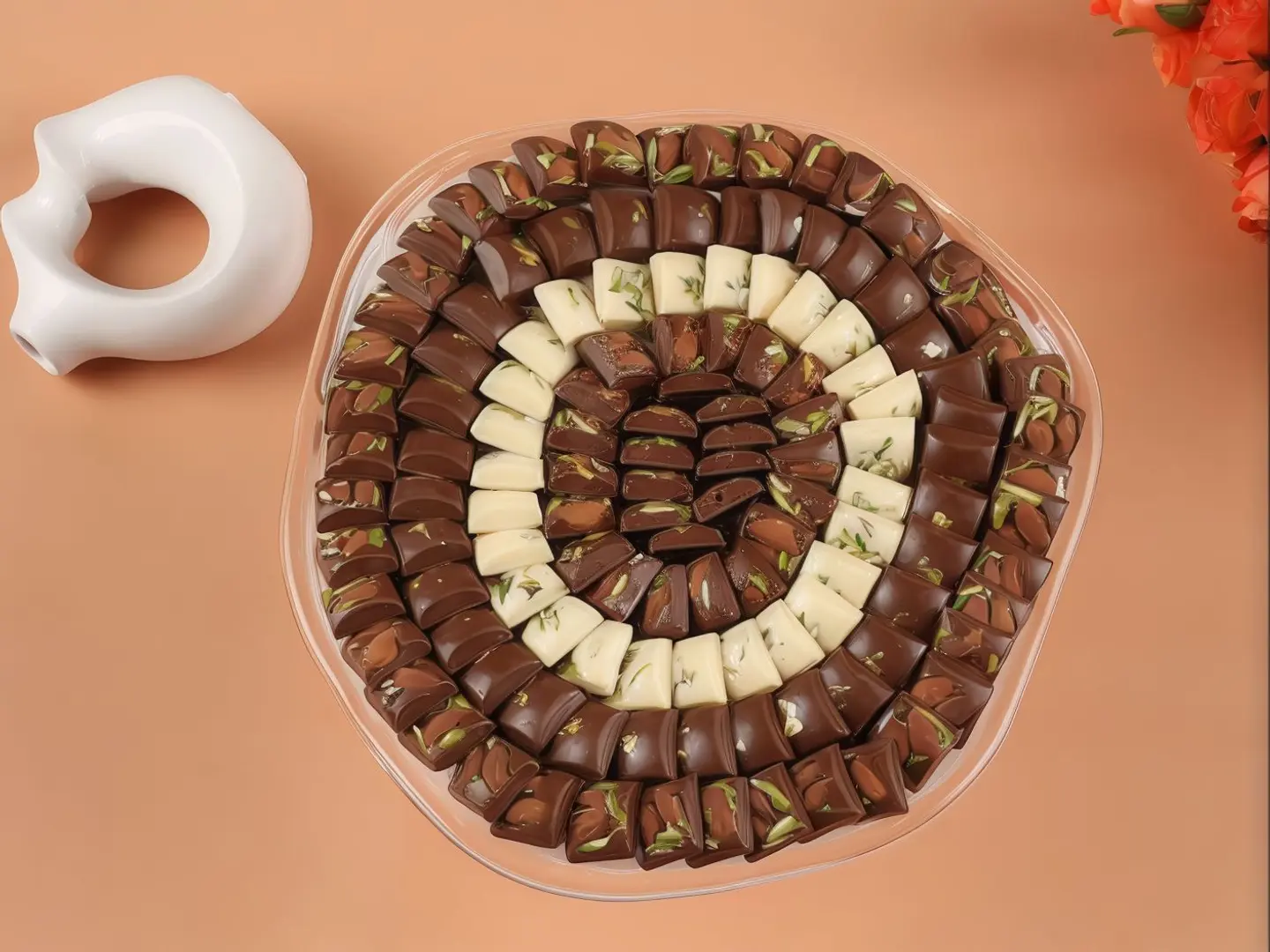 صينية دائرية