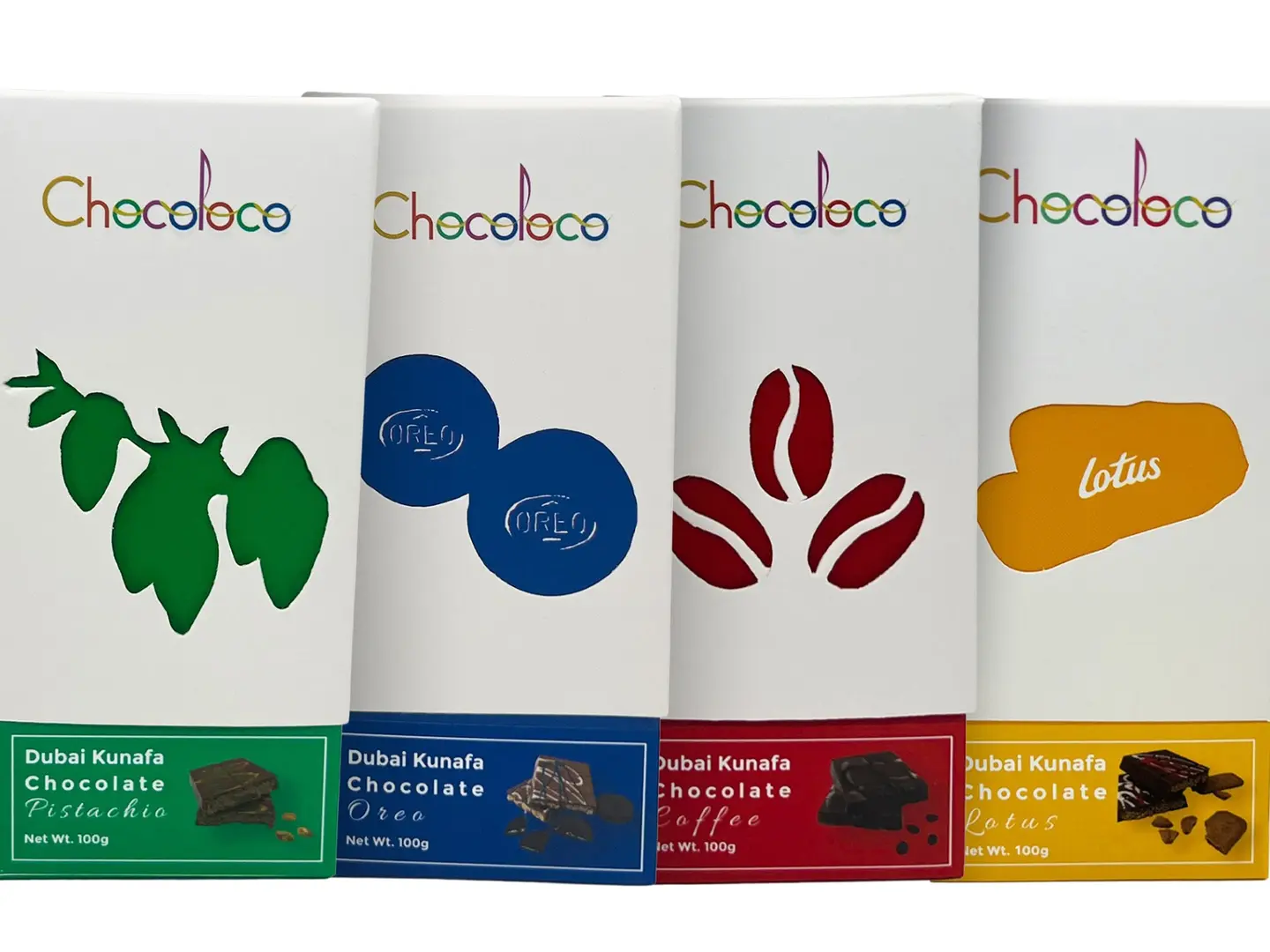 Dubai Chocolate Bar 4pcs 100g