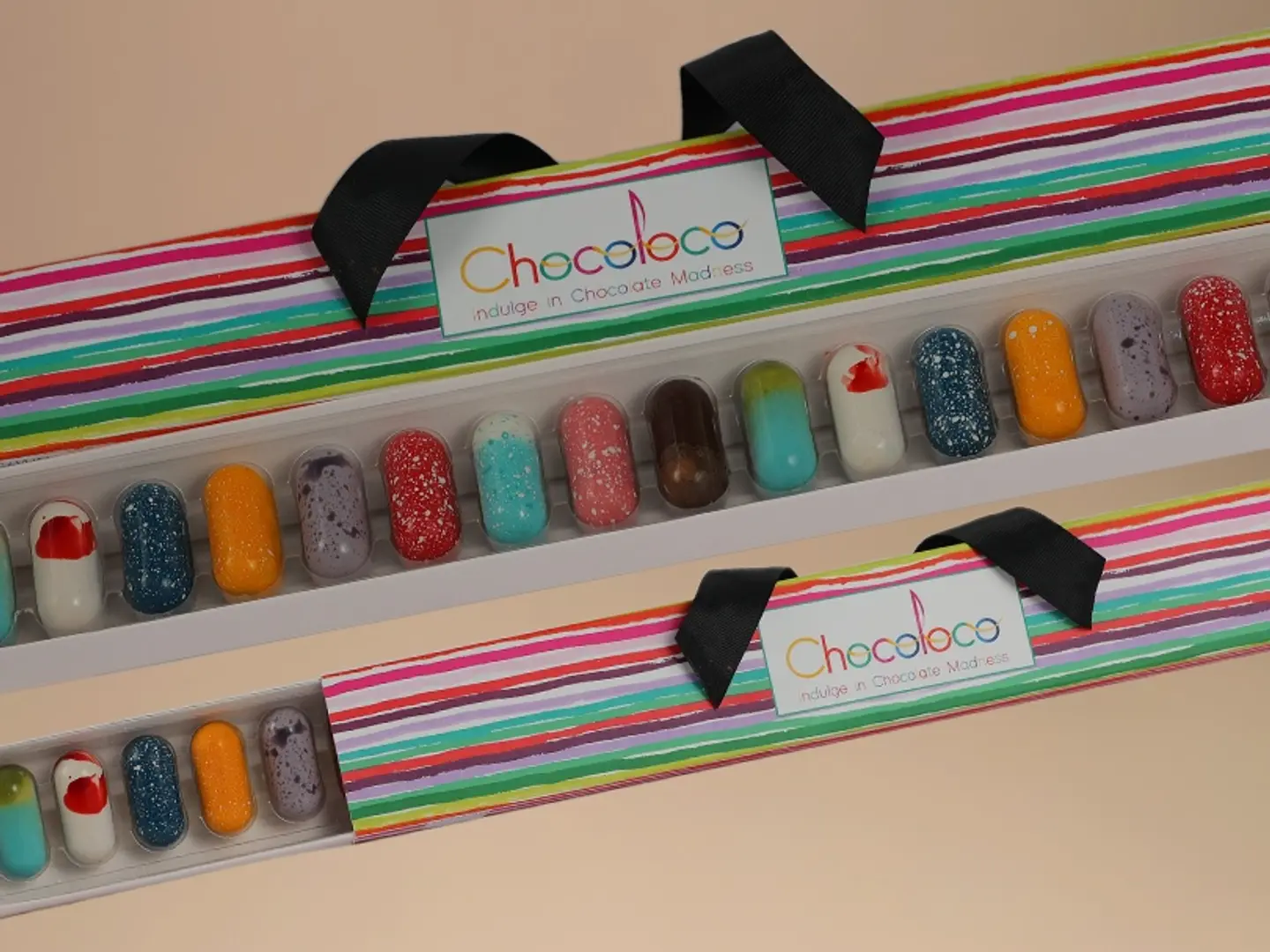 صندوق شوكولاتة فاخر - 16 قطعة