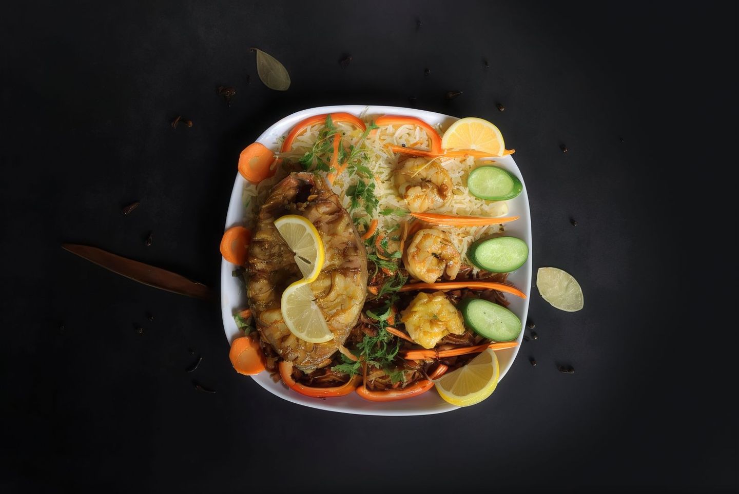 Mael Kanad And  Shrimp
