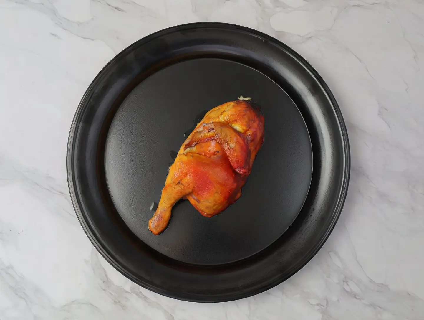 نصف دجاجة مندي بدون رز