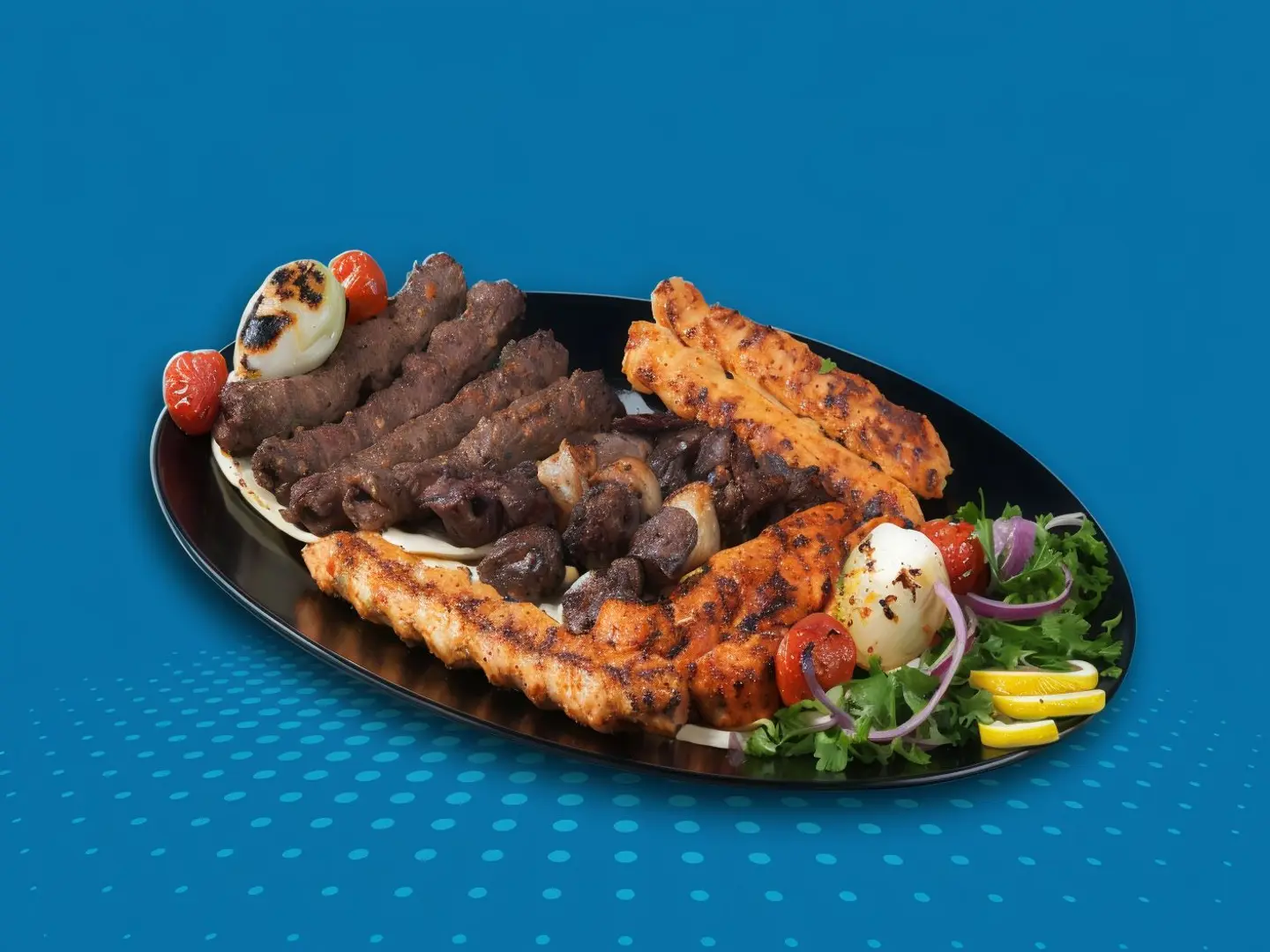 كيلو مشاوي مشكل