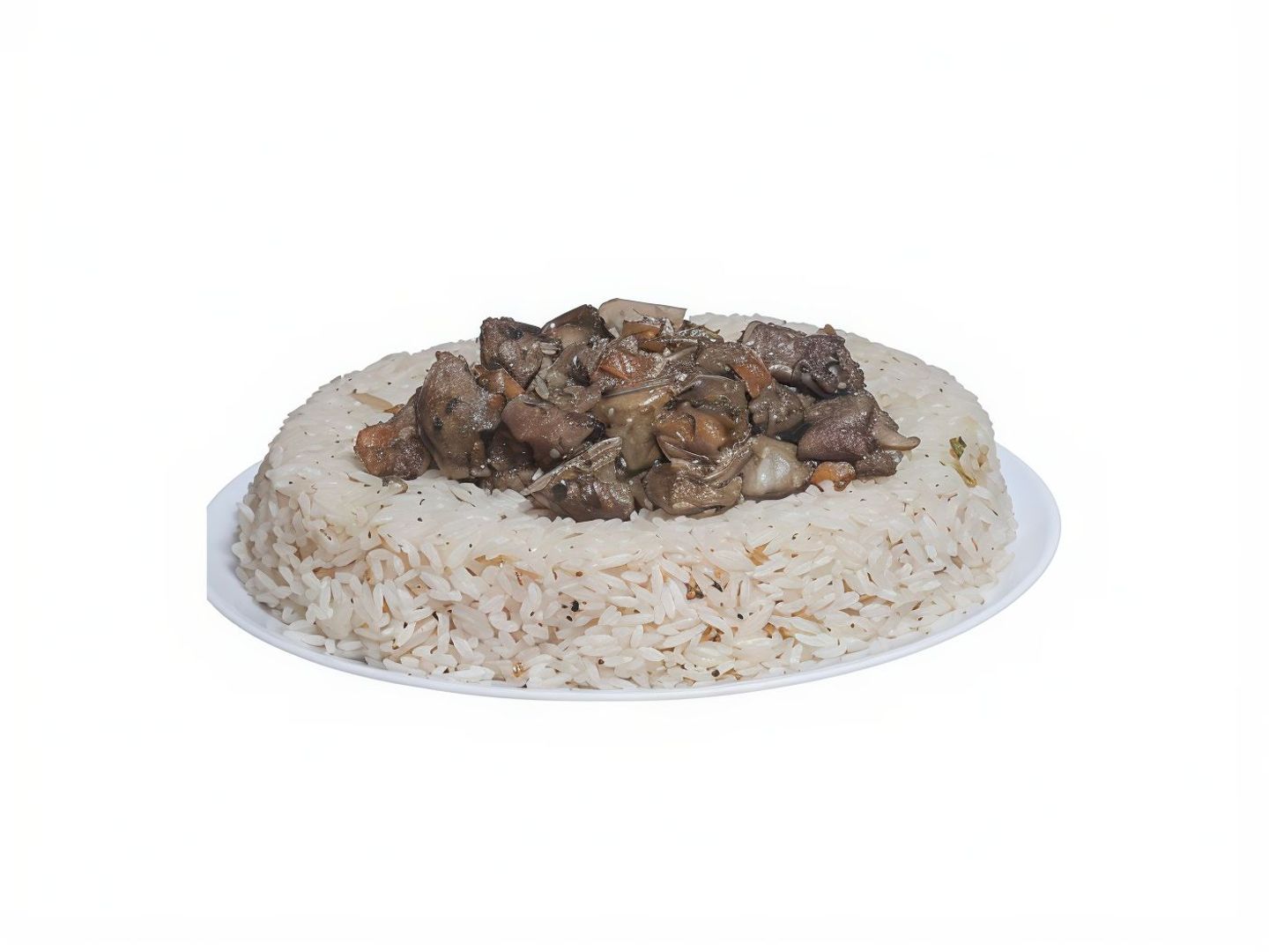 طبق أرز بالكبدة