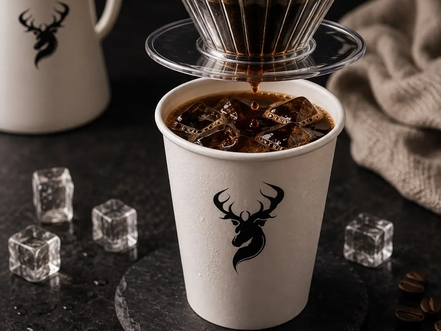 Iced Colombian Drip Coffee