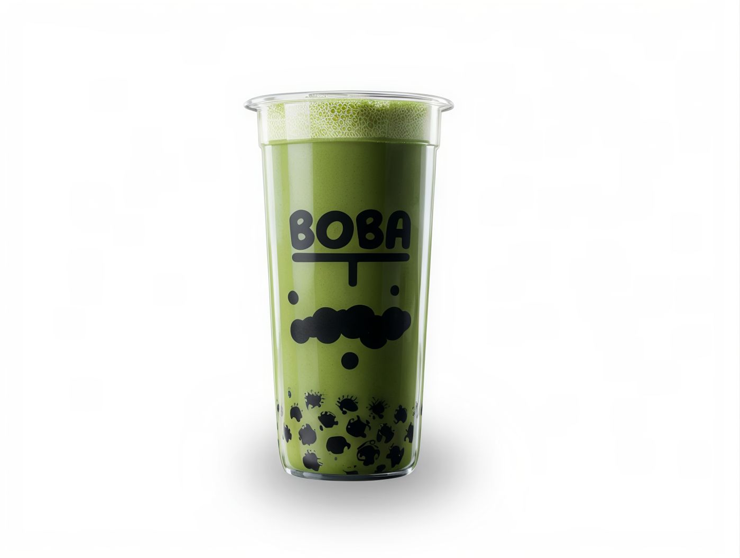 Boba Coconut Matcha
