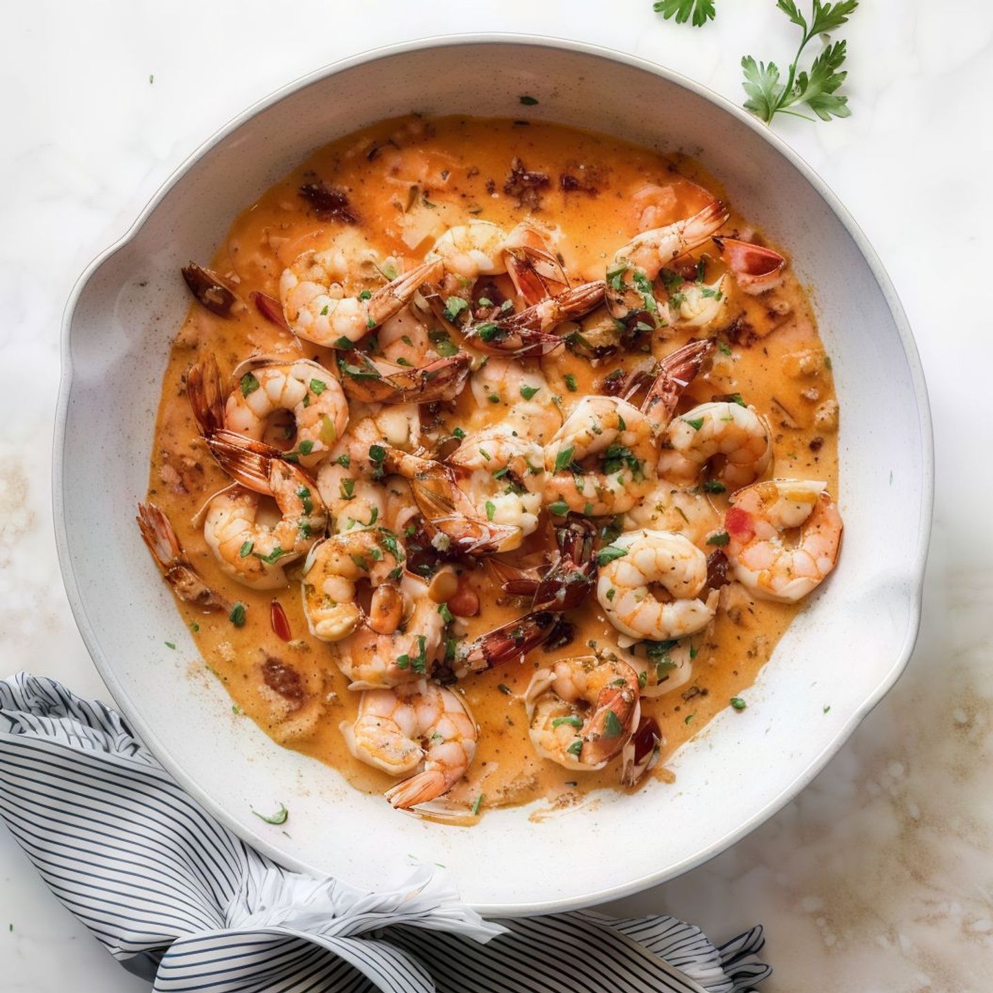 Shrimp Cream Sauce