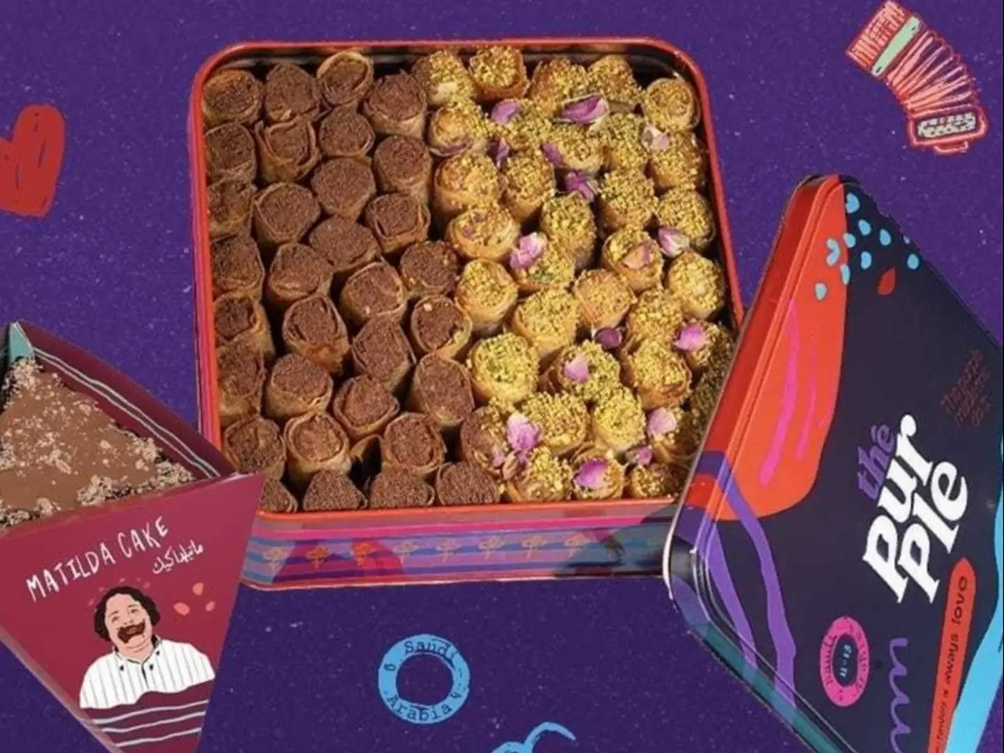 Matilda Cake For One Riyal With Mix Box