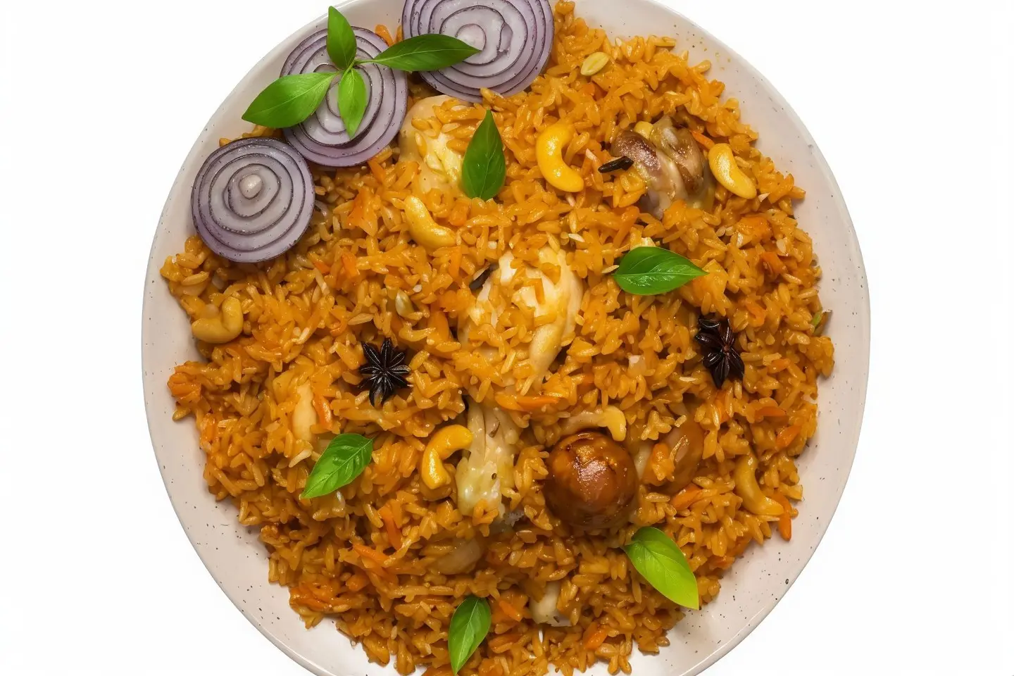 مضغوط عمشة دجاج نصف حبة ارز امريكي احمر