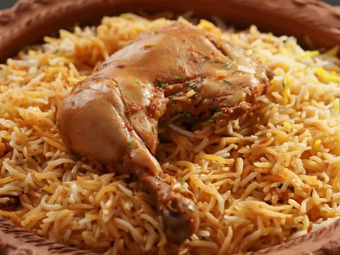 Amsha A Quarter A Chicken Basmati Rice