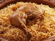 مضغوط عمشة دجاج - ربع حبة ارز امريكي