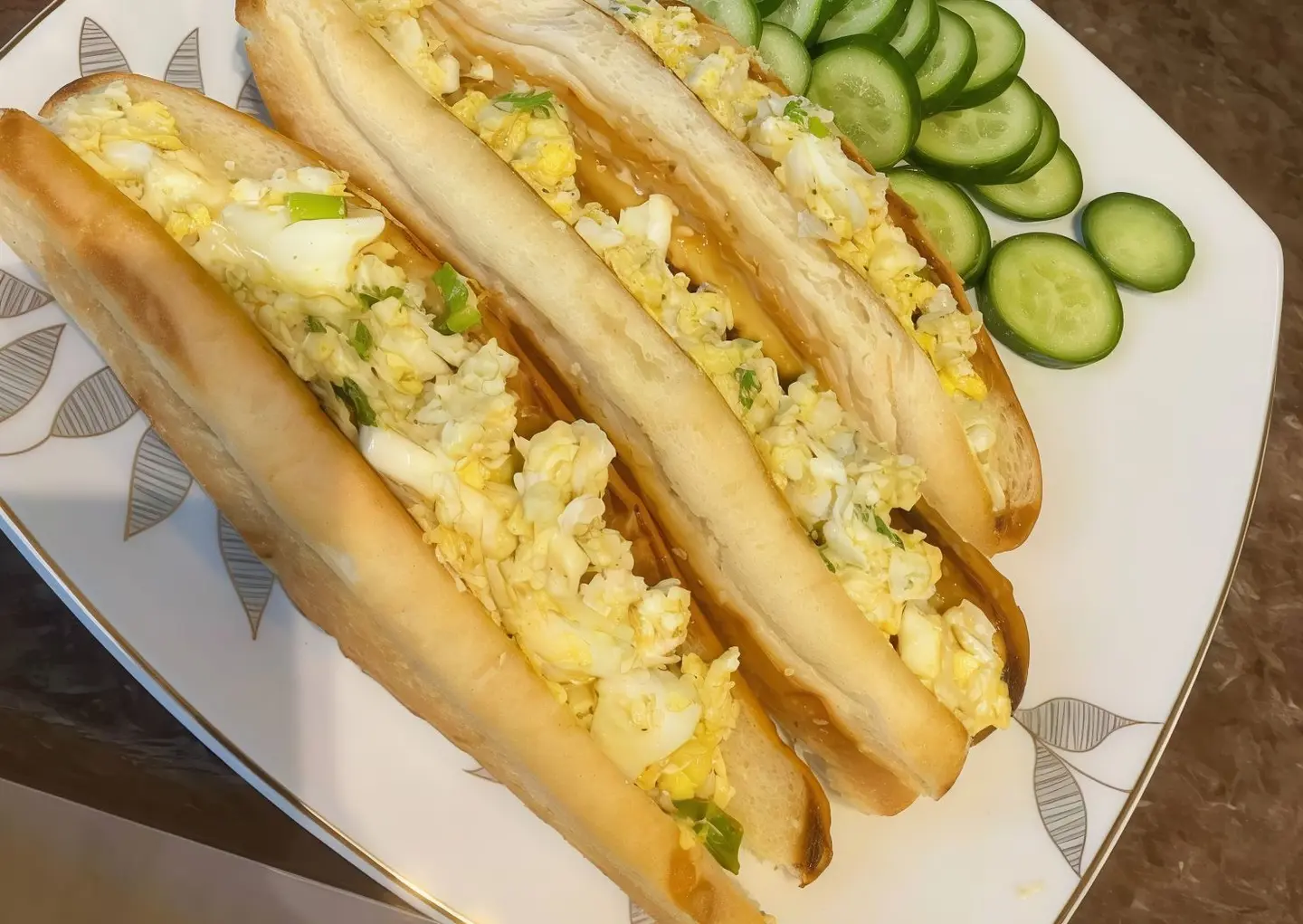 Boiled Egg Sandwich