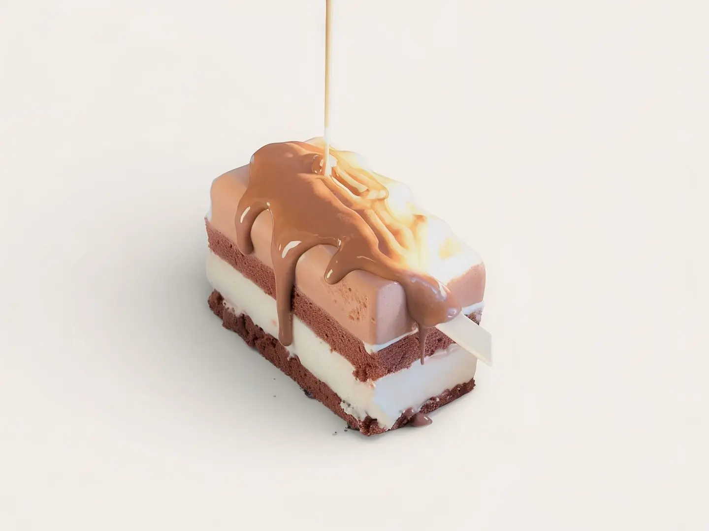 كيكة الآيس كريم