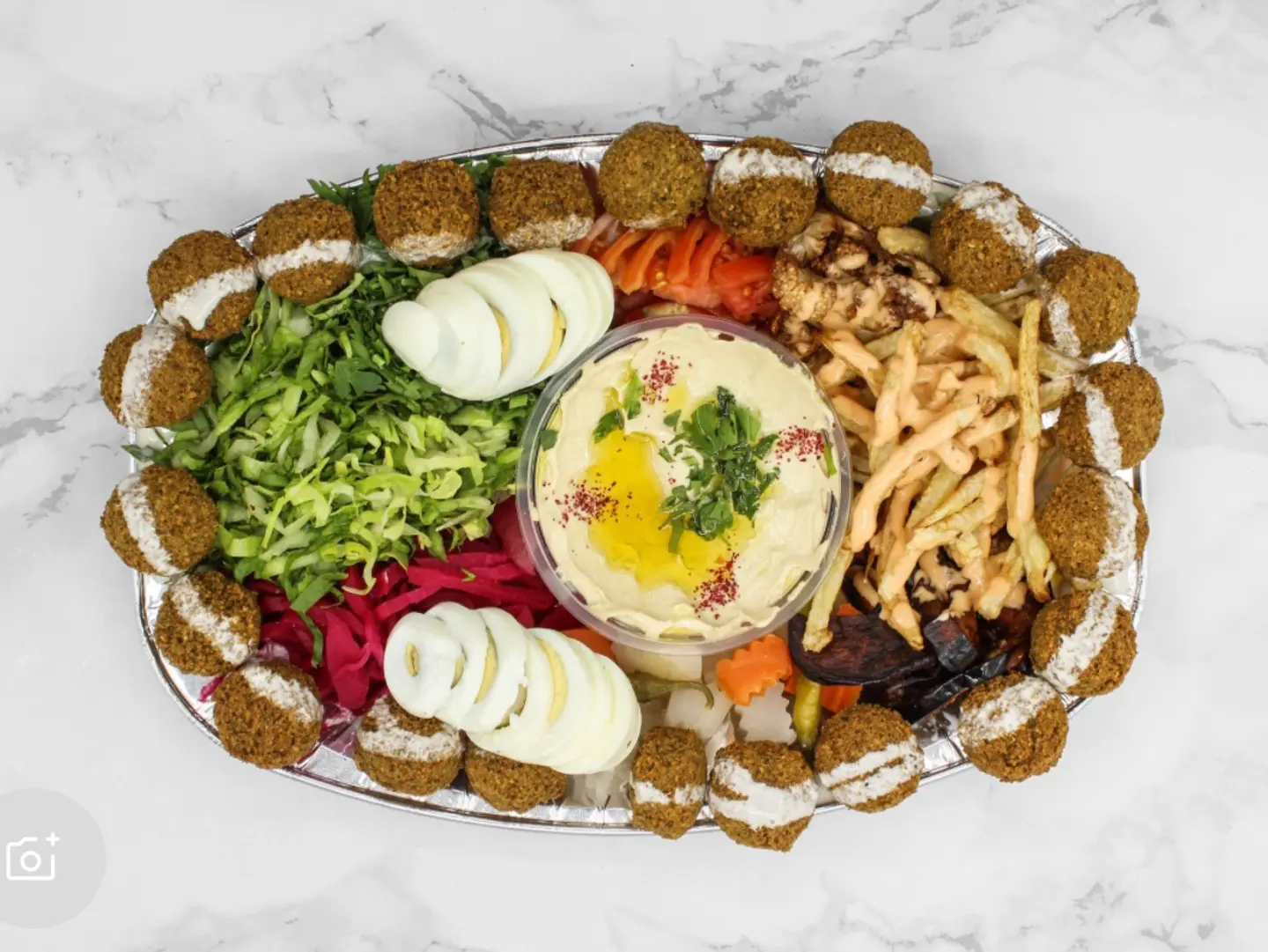 Large Mixed Falafel Platter