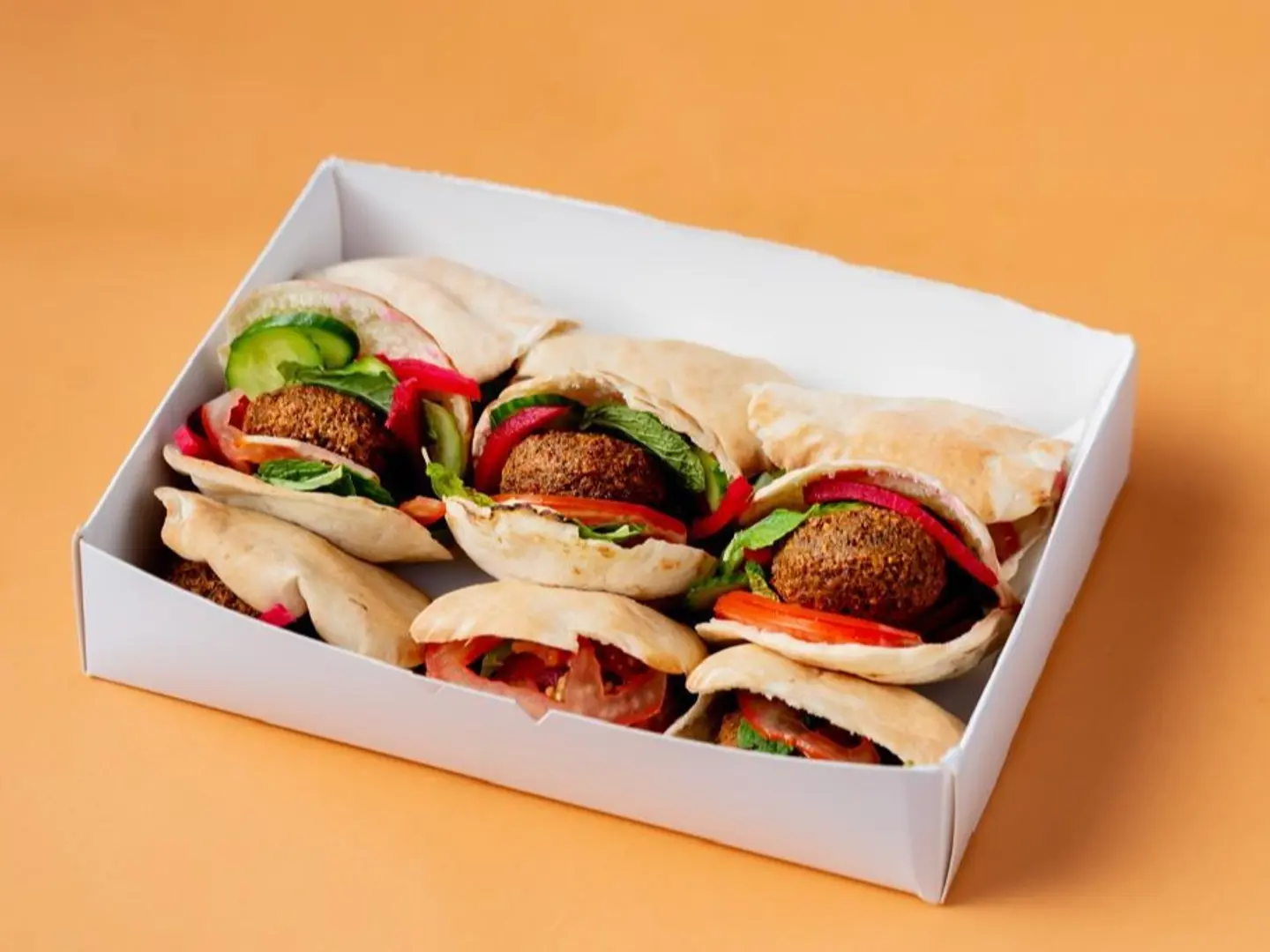 بوكس سندويشات فلافل ميني