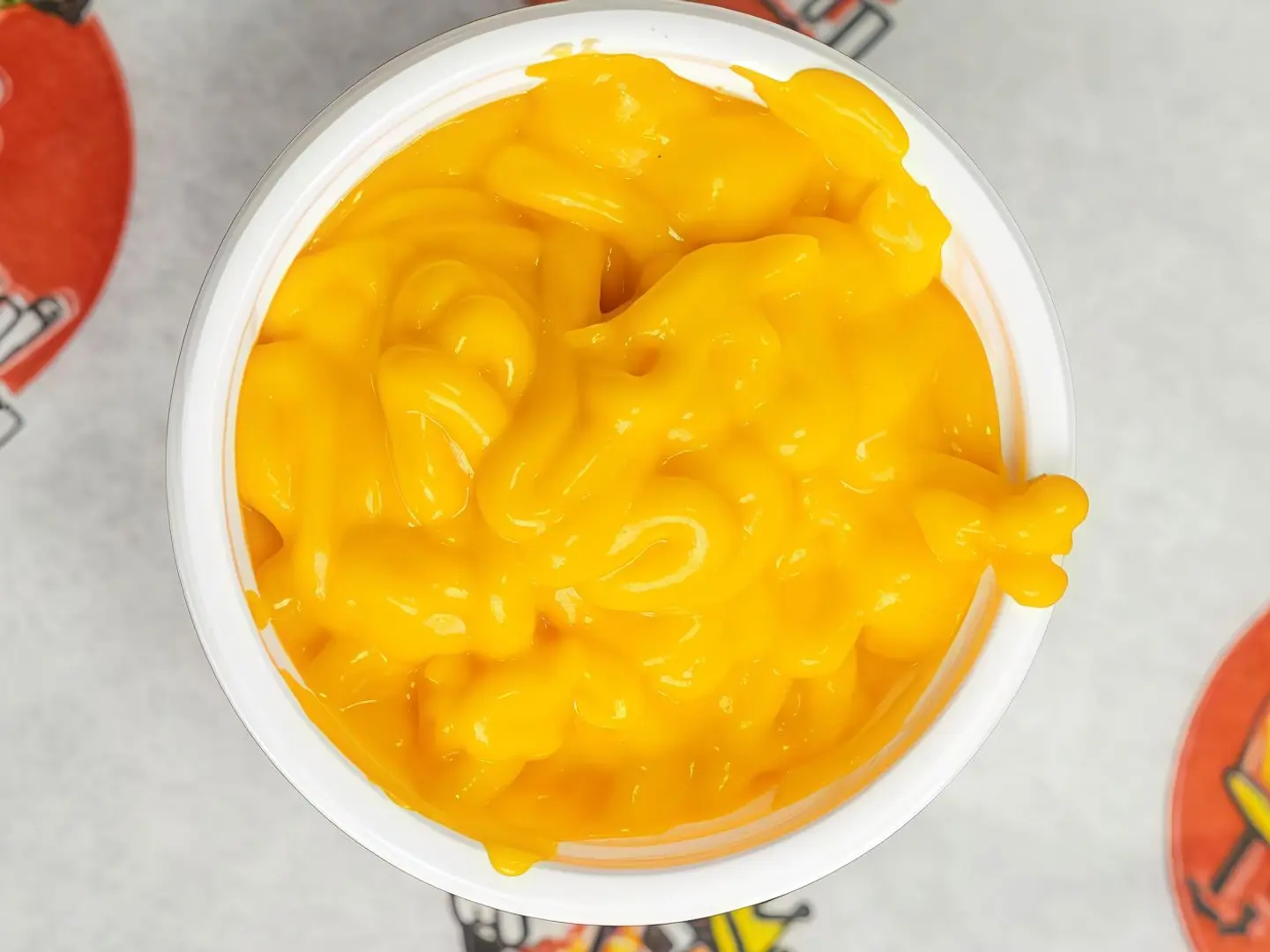 Melted Cheddar Cheese