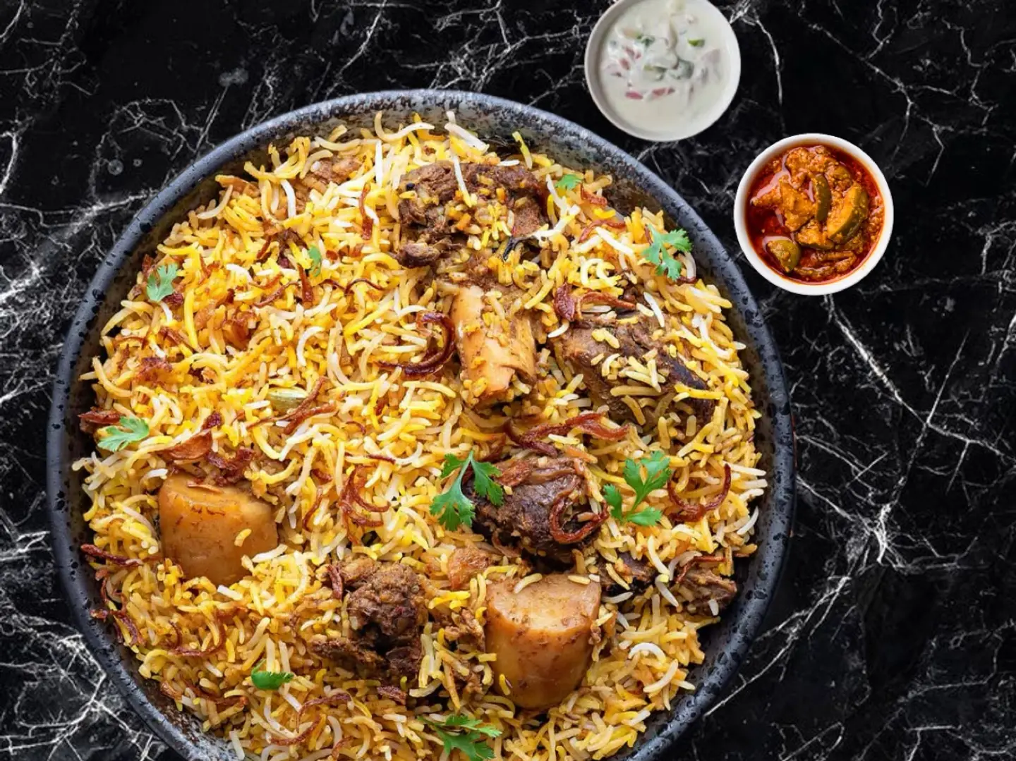 برياني لحم غنم