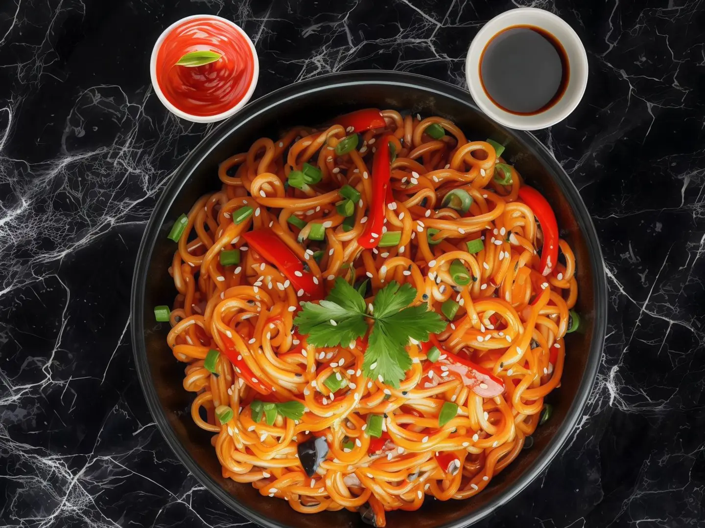 دجاج تشاو مين