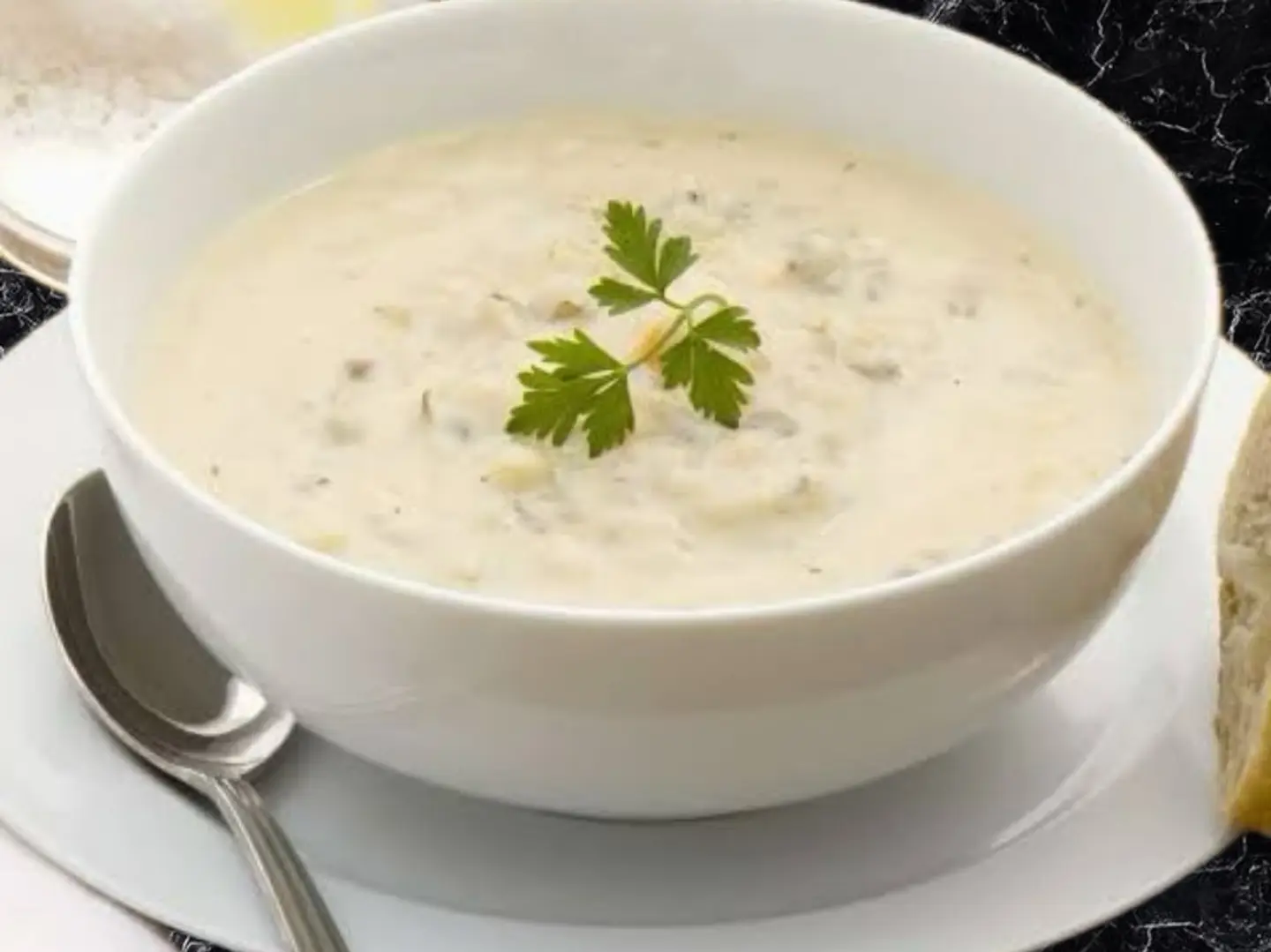 شوربة كريمة الدجاج