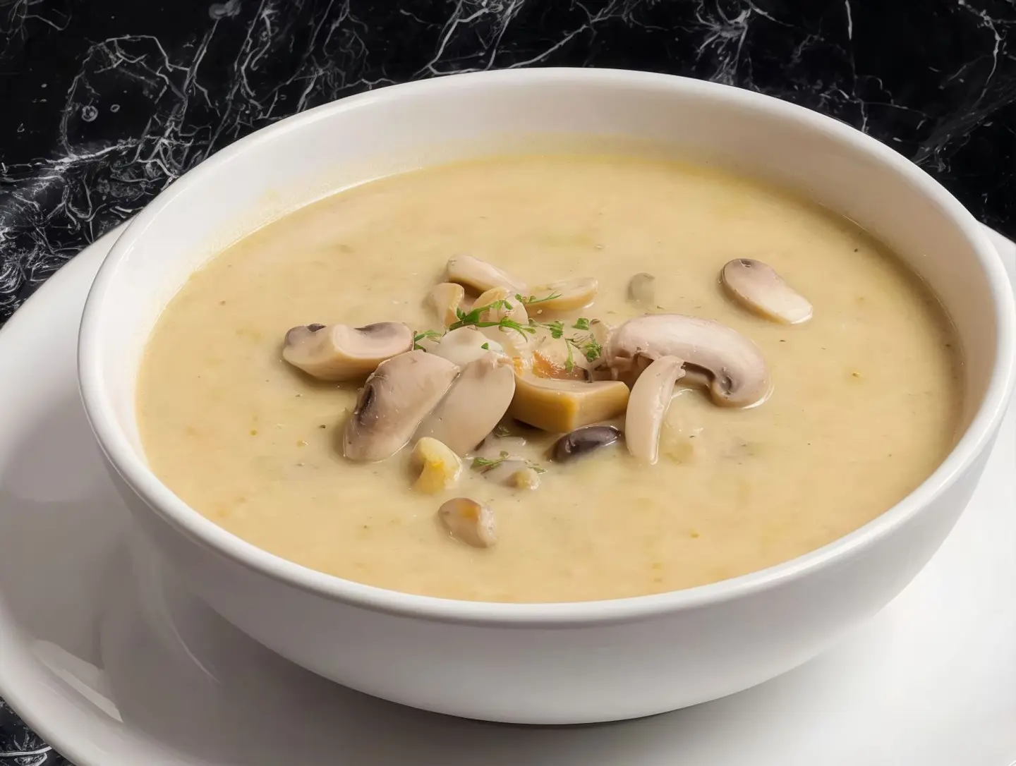 كريمة الفطر شوربة