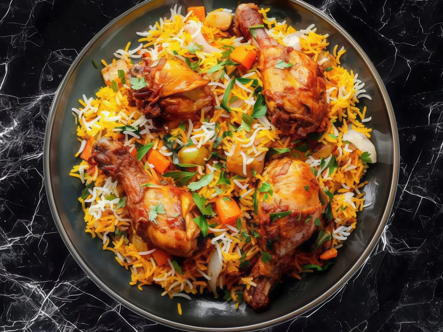 دجاج برياني