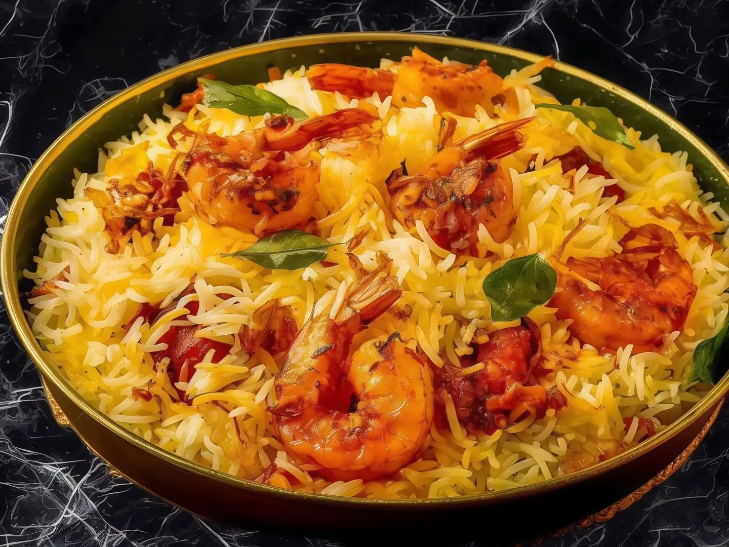 برياني الروبيان