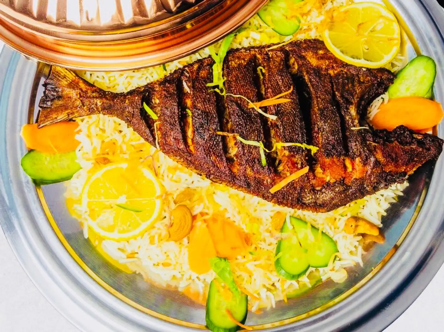 Whole Fish With Rice