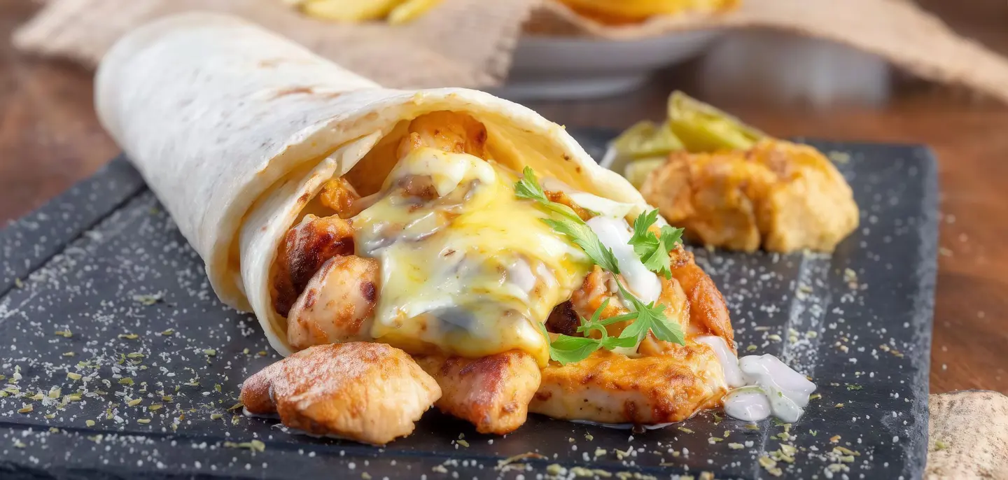 شاورما صغير بالجبن