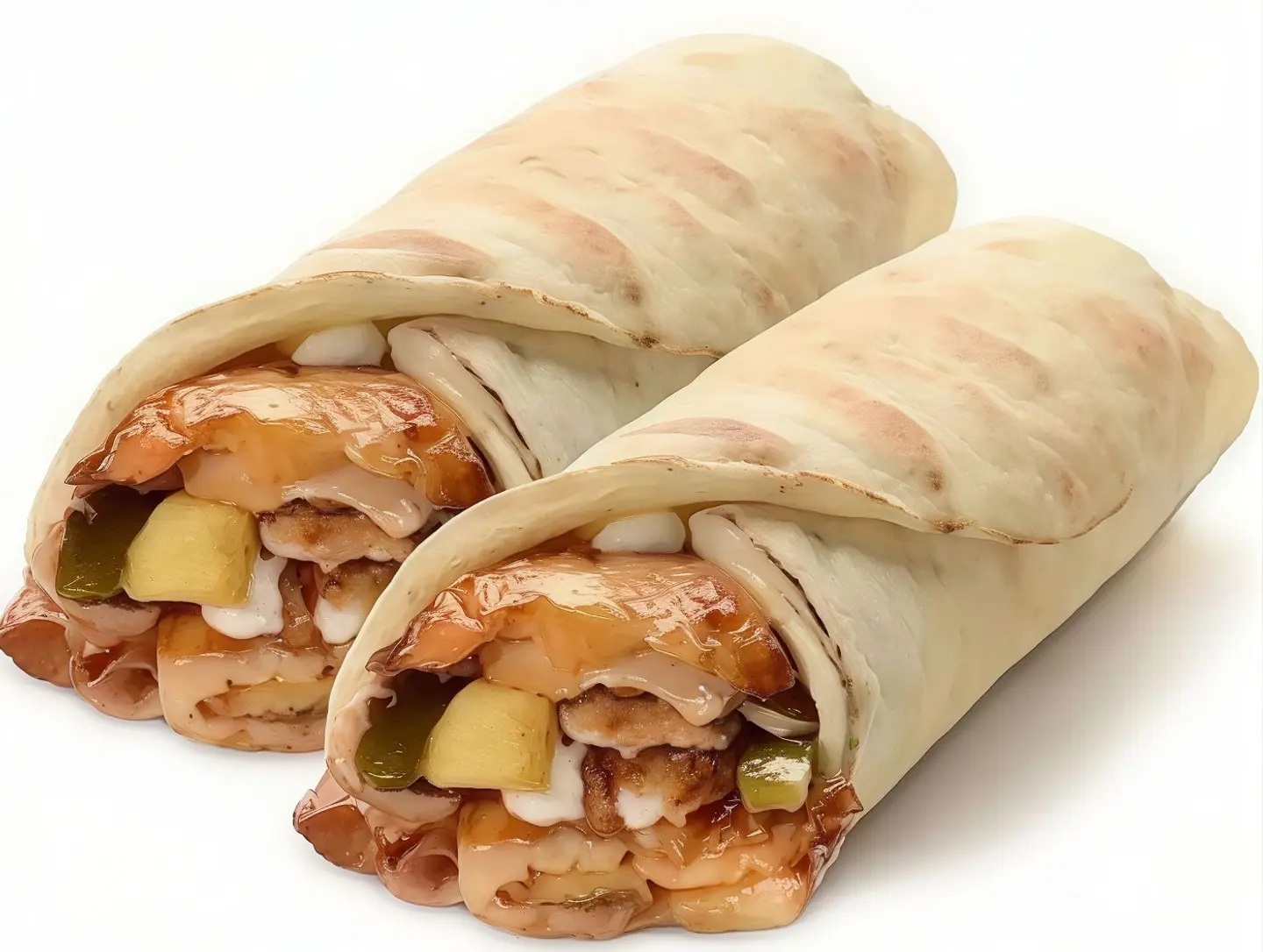 2 ساندويتش شاورما صغير