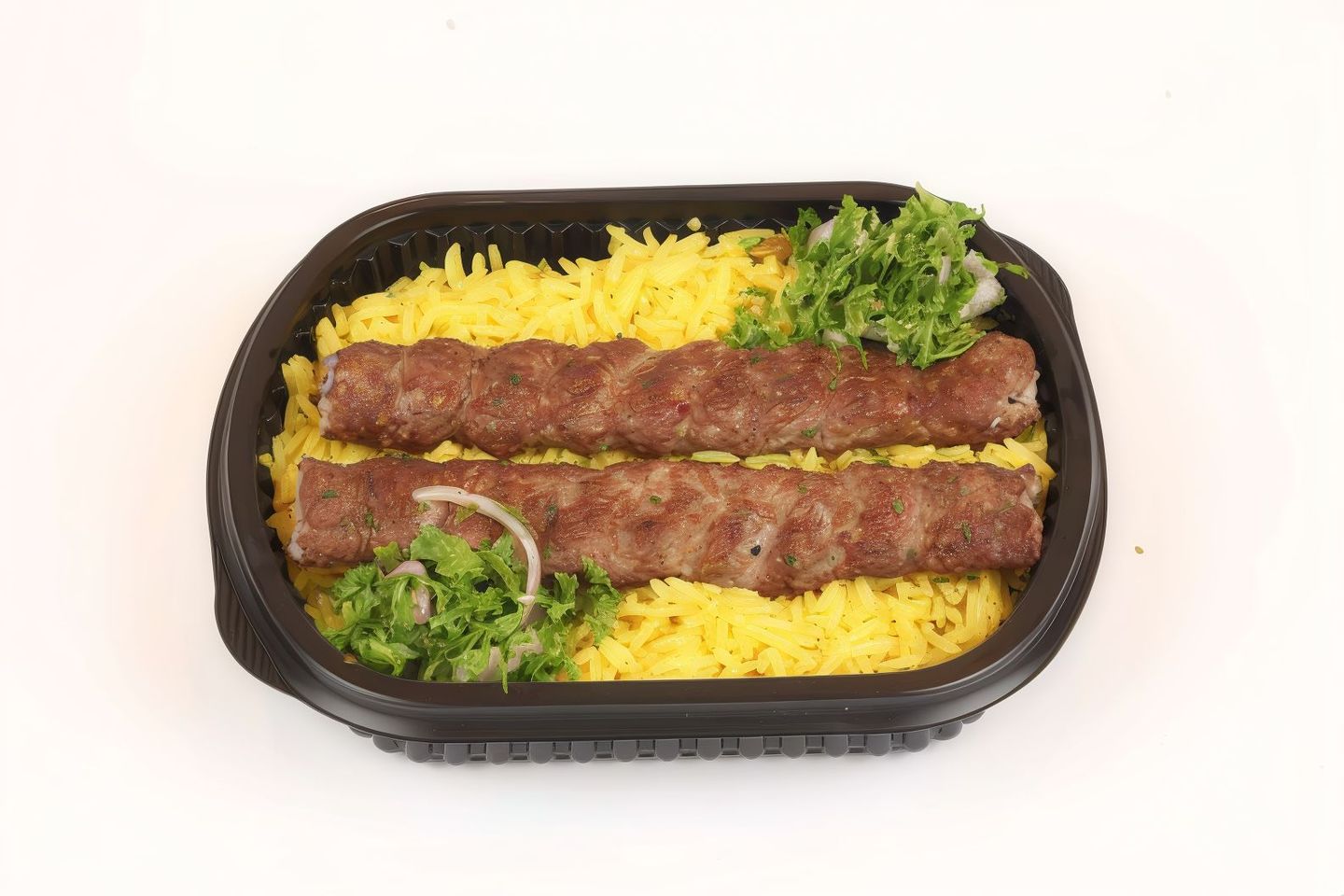 وجبة كباب مع شيش طاووق