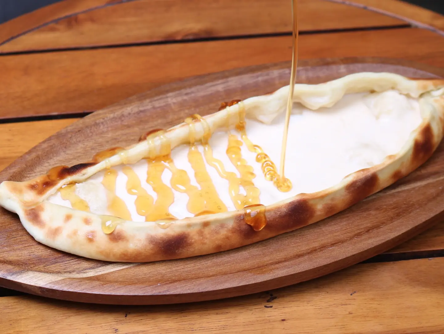 Labneh Pie With Honey