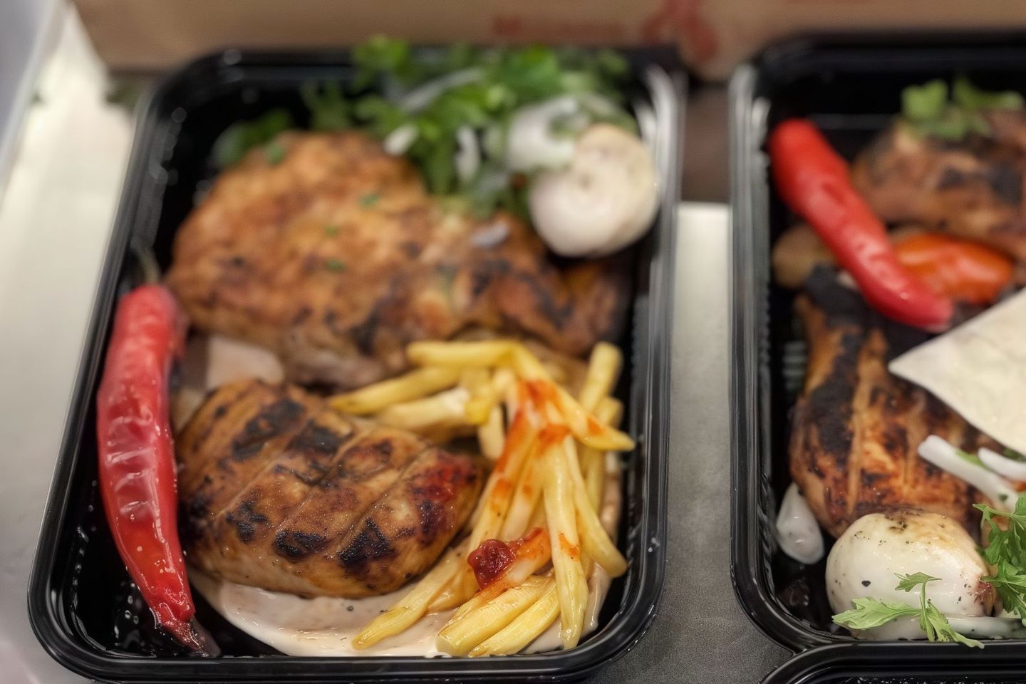 Grilled Chicken Muftah Meal