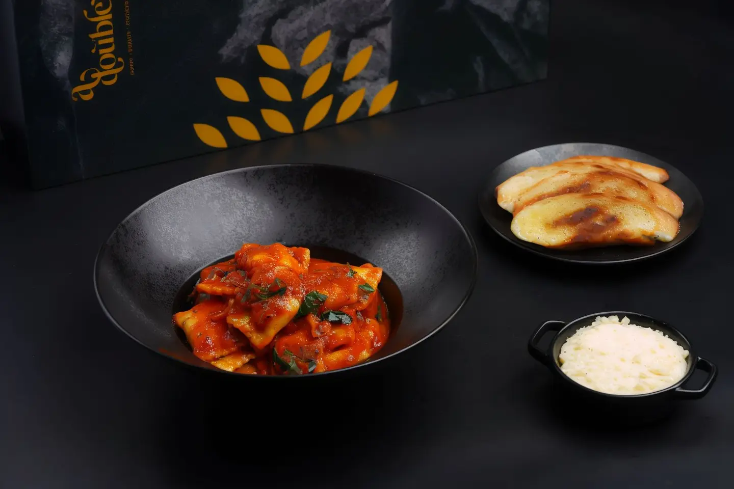 Ravioli With Tomato Basil Sauce