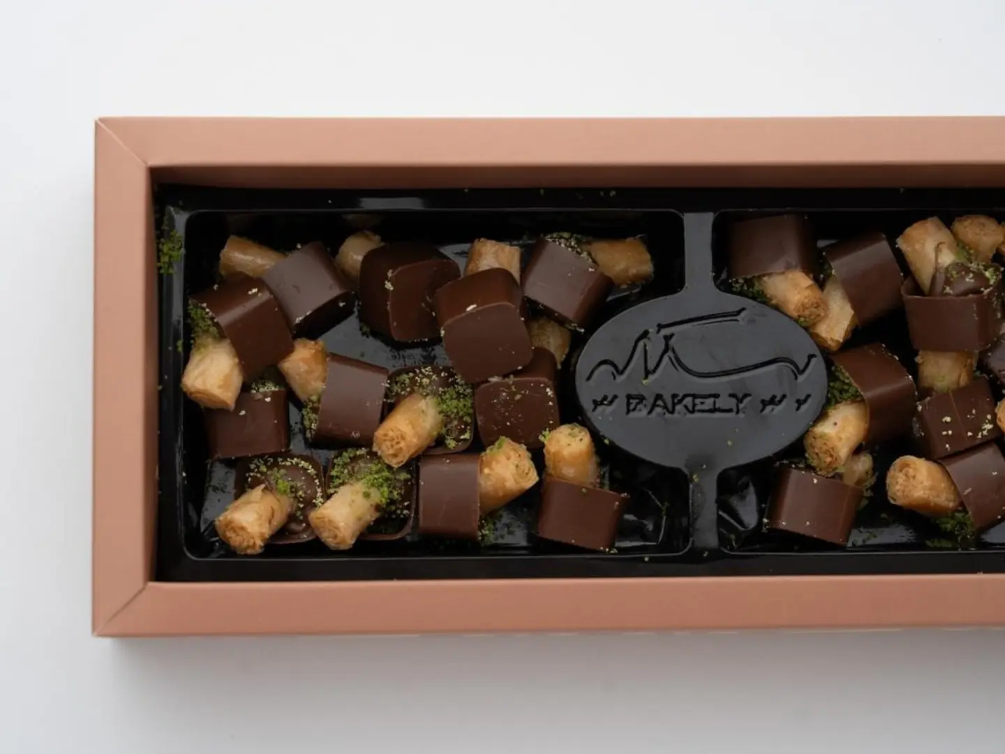 Chocolate Baklava Cube