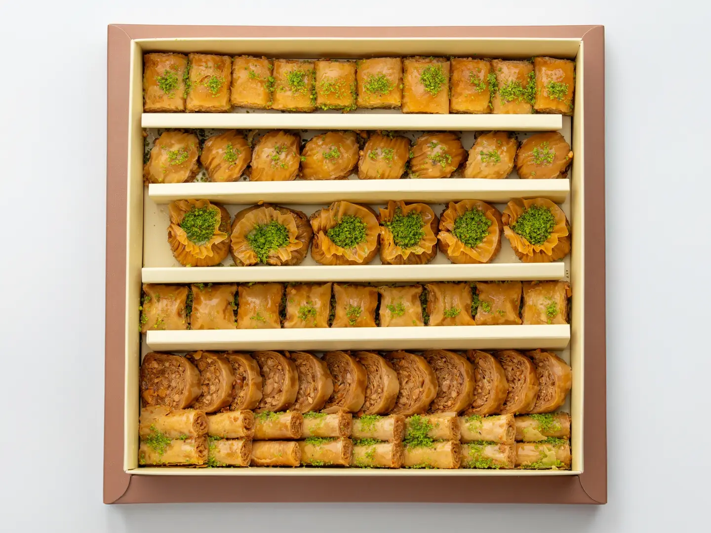 بقلاوة شامية مشكلة كبير