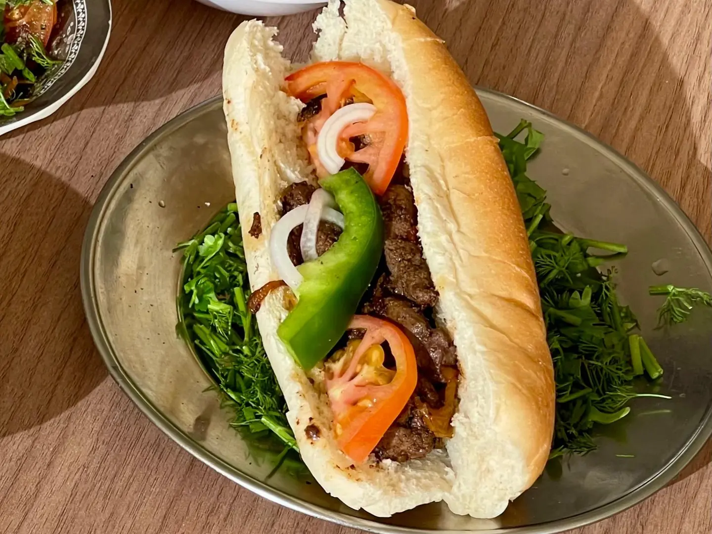 Liver, Kofta, Or Chicken Sandwich