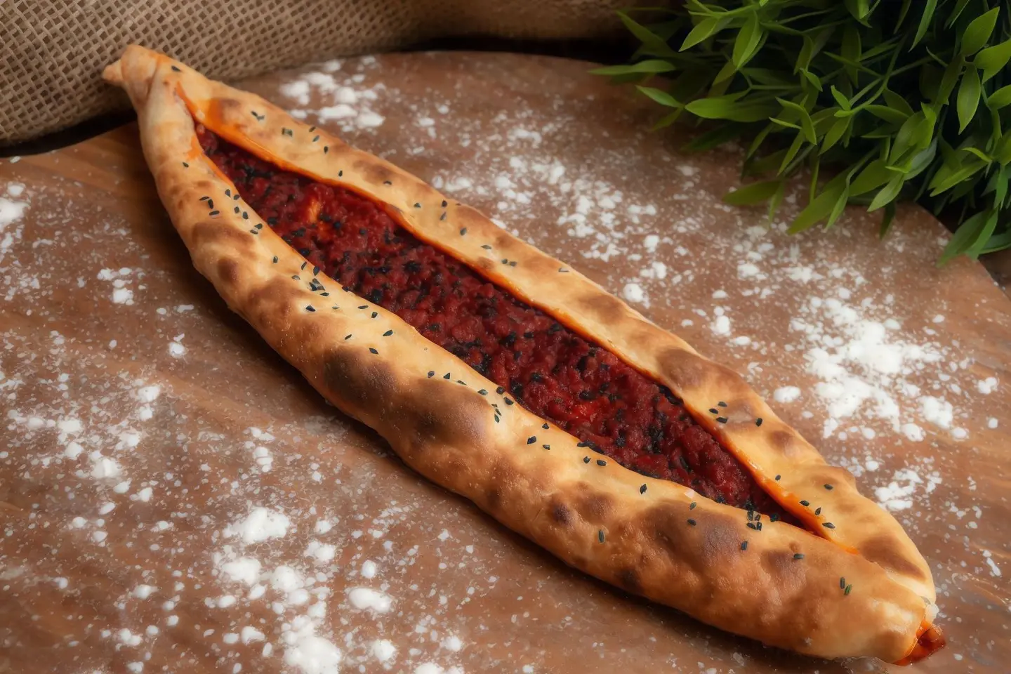 فطيرة محمرة